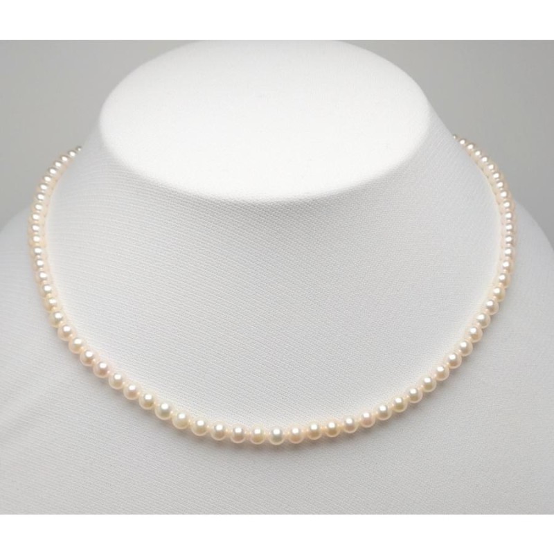 希少大玉本真珠10mm～アコヤ真珠あこやパールK14WGネックレス