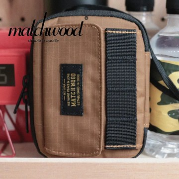 matchwoodfusion收納錢包-棕色 wl-005-br(悠遊戶外)