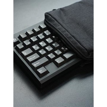 哈狐外設機械鍵盤收納包適用80%加厚防塵防刮防水便攜帆布鍵盤包