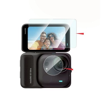 【玻璃保護貼】適用 Insta360 GO Ultra 專用 螢幕保護貼 鏡頭保護貼 鋼化 9H 防刮