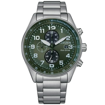 CITIZEN Chronograph 光動能計時腕錶 錶 手錶 送禮 CA0770-72X