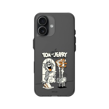 iPhone 17 Clear (相機按鈕) 酷墨灰 - 湯姆貓與傑利鼠 Tom and Jerry - 廚房攻防戰
