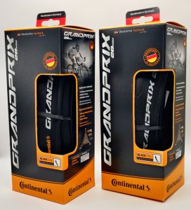 Continental Grand Prix All Rounder Bicycle 700x25 Black Chili Folding Clincher Pair Tires