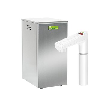 BLOCEAN 綠地淨水 GS-1800 冷熱簡約觸控式廚下型飲水機簡約白+BO-8112 Pro 雙倍抑菌專業級淨水系統