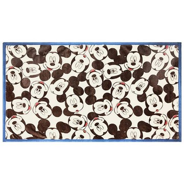Marushin 丸真 迪士尼 米奇家族 多功能絨毛毯 80x150cm 米奇 滿版大臉 RS78733