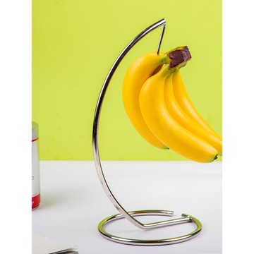 果盤掛鉤 鐵藝收納水果籃 簡約時尚客廳香蕉掛架創意家居擺件