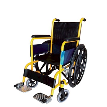 【輪椅】兒科35公分座寬 固定手腳鐵製輪椅A款 兒童輪椅｜兒童輔具｜鐵製輪椅｜兒科款輪椅｜兒童安全輪椅｜三點式安全帶｜小腿腳帶｜20吋大輪｜固定手腳｜富士康輪椅｜長照補助