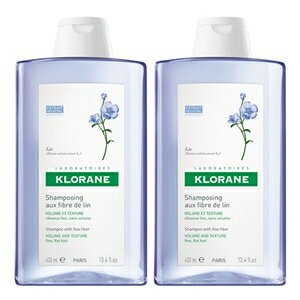 Klorane蔻蘿蘭澎鬆洗髮精(大瓶裝400ML) 2入合購 ｜全館滿$199免運