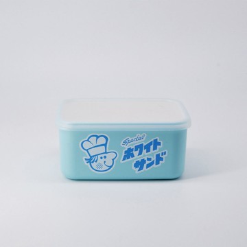 廠商配送 日本製 昭和復古 廚師爺爺輕巧便當盒(250ml)
