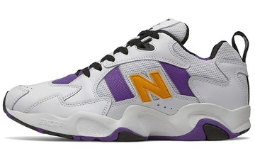 NEW BALANCE CLASSIC RUNNING WHITE PURPLE YELLOW