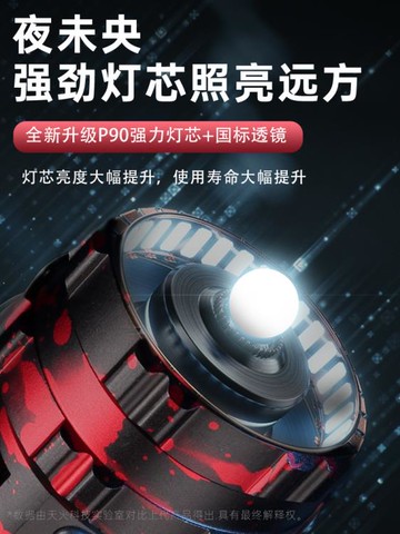 P90強光手電筒鋰電可充電1000超亮遠射戶外氙氣燈疝軍專用米