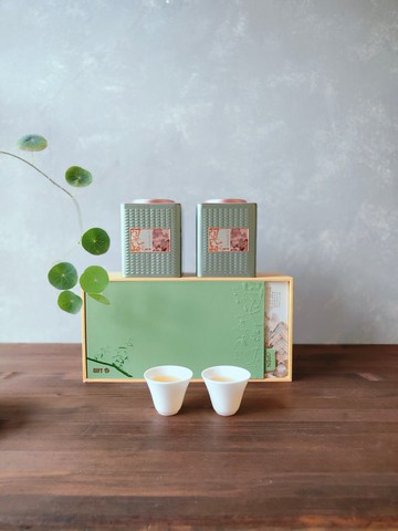 雙韻茶禮 小葉紅與獨家製作蜜香烏龍 禮盒