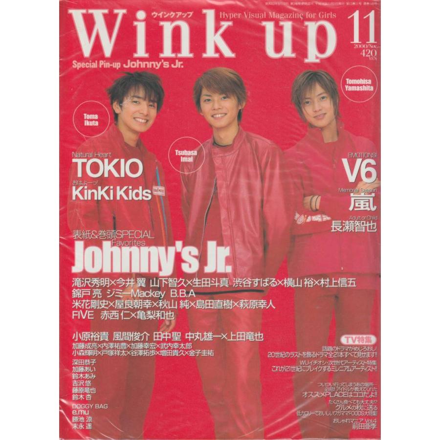 Wink up ウインクアップ　2000年11月号　雑誌