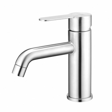 BOSS 倫巴系列 不銹鋼面盆龍頭 全套零件附按壓式落水頭 Y118088