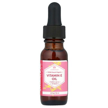 Leven Rose, 全全和有機維生素 E 油，0.5 液量盎司（15 毫升）