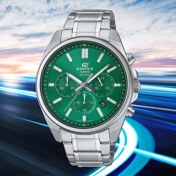 CASIO 卡西歐 EDIFICE 經典運動計時手錶 1212購物節 送禮推薦EFV-650D-3A