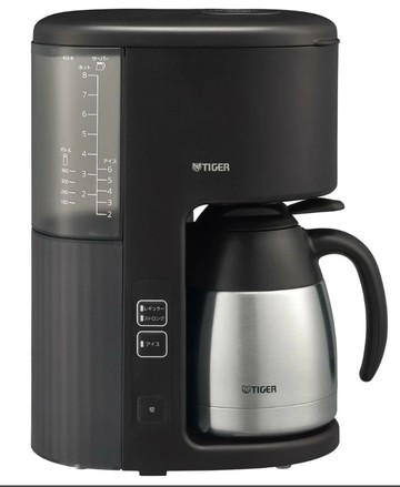 (免運) TIGER 虎牌 ACE-N080 美式咖啡機 滴漏式 咖啡機 附不鏽鋼保溫壺 8杯份 日本正規品代購