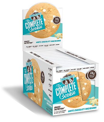 Lenny & Larry's The Vegan Complete Cookie White Chocolate Macadamia 12 Cookies