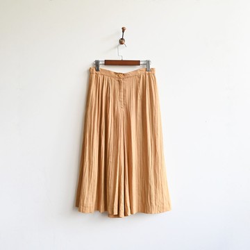 【蛋植物古著】日光漫漫壓褶古著寬褲