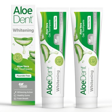 英國Aloe Dent-淨亮白牙膏(無氟 100ml x 2入)