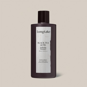 Longtake Black Tea & Fig Softening Shampoo 300ml Set (+100ml)