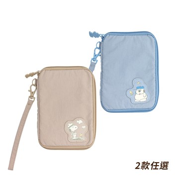【HOUSUXI】史努比＆歐拉夫-多功能護照包(款式任選)【新品上市↘75折起】＜售價已折＞