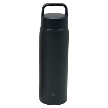 ZOJIRUSHI 象印 大容量吊環不銹鋼真空保溫杯  碳黑色  1個  1L