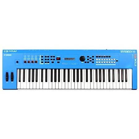 Yamaha MX61 Music Production Synthesizer, Blue 並行輸入品