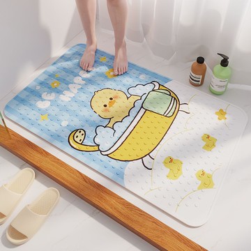 止滑墊浴室防滑墊淋浴兒童洗澡間踩腳墊防摔防水PVC墊子廁所衛生間地墊