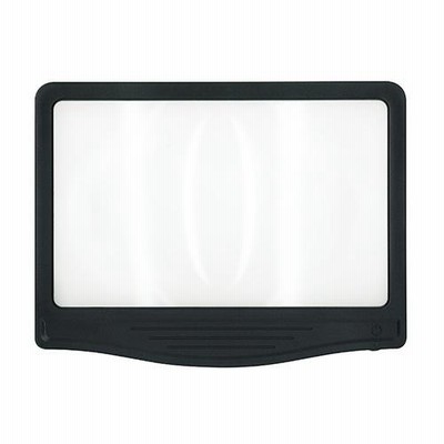 共栄プラスチック LED調光ルーペ ワイドタイプ 軽量型ルーペ WLD-2500