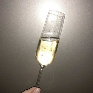 香檳杯套裝 6只裝小奢華2個家用水晶玻璃酒杯個性斜口歐式高腳杯