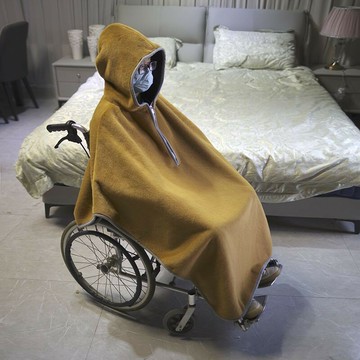 公司貨 附發票 免運 輪椅保暖毯全包式秋冬季防寒保暖套加絨加厚老人服防水防風衣保溫