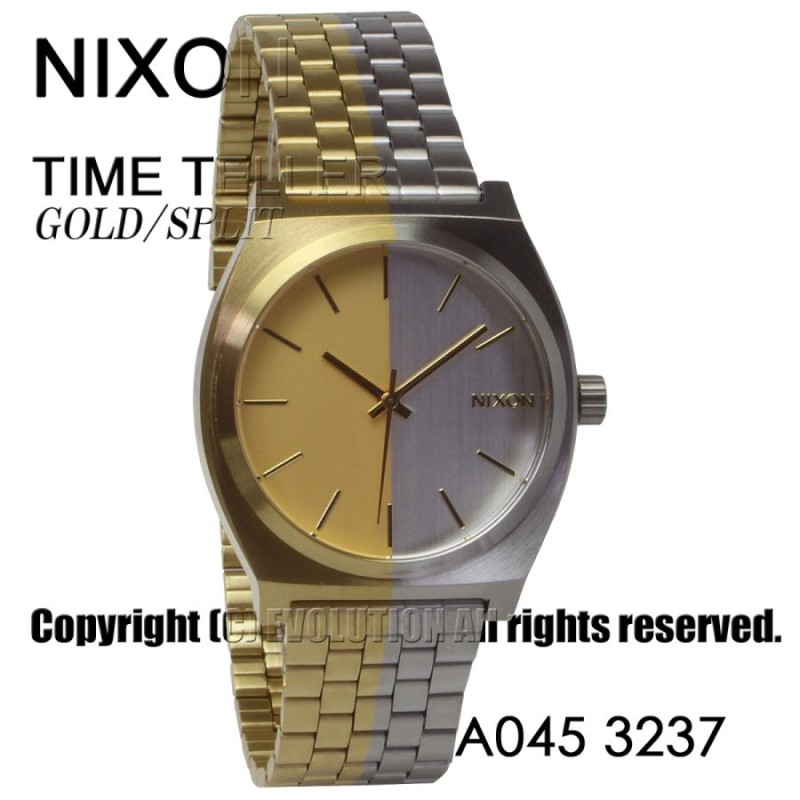 ニクソン] NIXON 腕時計 TIME TELLER: GOLD/SPLIT A045-3237-00 メンズ