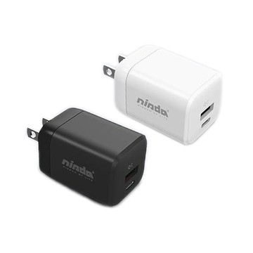 Nisda GaN 氮化鎵 PD 超快速充電電源供應器(35W)(黑色)