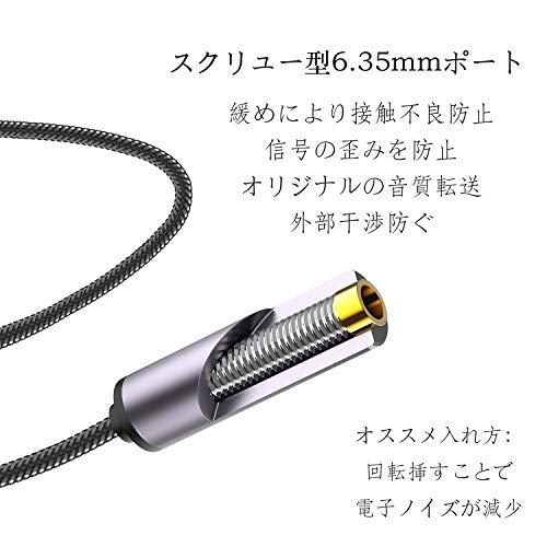 DuKabel 6.35mmステレオ標準プラグ（メス）-3.5mmステレオミニプラグ（オス） 6.35mm 3.5mm ステレオミニプラグ 変換 アダ