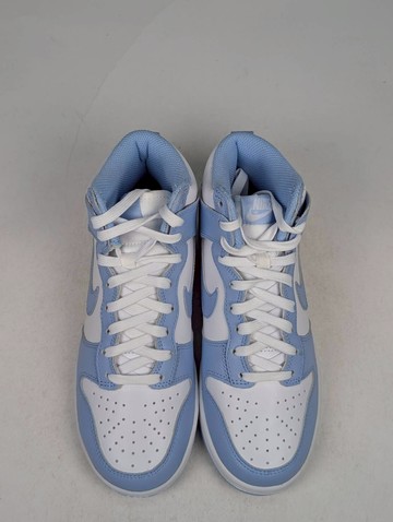 微瑕疵-右腳內側泛黃 DD1869-107 W6 Nike Dunk High WMNS '' Aluminum '' 北卡藍 天藍 女款 男女段