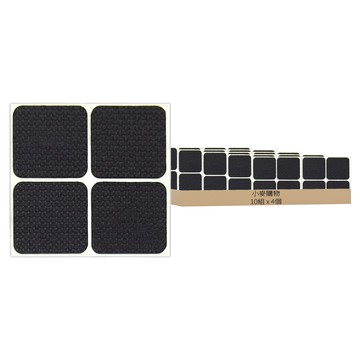 小麥購物 防滑桌腳保護墊 Y223 方形款 26g 4個  4 x 4cm  10組