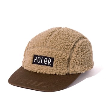 POLER BOA FLEECE 5P 搖粒絨五片羊毛帽 / 焦糖
