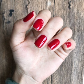 OPI 紅蘋果 ISLN25 類光繚指甲油/小銀蓋 如膠似漆2.0系列
