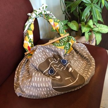 京都風呂敷包巾-katakata 三巾-猩猩