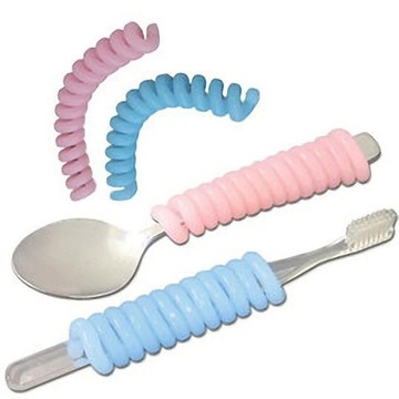 【海夫健康生活館】 LZ 捲捲輔助握把手 捲捲握柄助握器 矽膠製