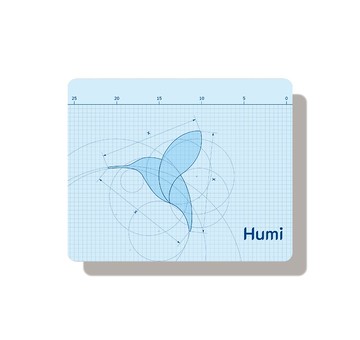 【滑鼠墊-Humi經典-工程圖】居家辦公/療癒小物/客製化禮物