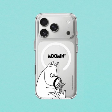 Clear MagSafe兼容 透明磁吸手機殼∣姆明Moomin/頭髮分岔了嗎?