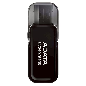 ADATA 威剛 隨身碟 UV240 黑色  64GB  1個
