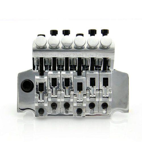 Guitar Tremolo Bridge Double Locking System Silvery