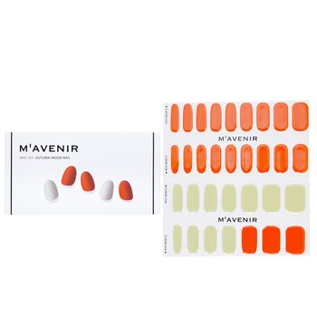 Mavenir Mavenir 指甲貼 (橙色) - # Autumn Mood Nail 32pcs-美容工具
