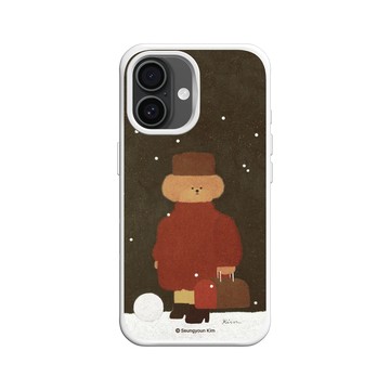iPhone 16 SolidX 白 - Seungyoun Kim - 紅衣小狗 Pingurusky