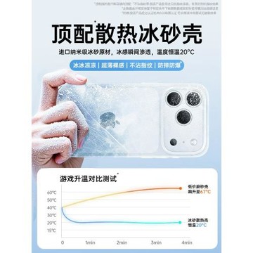 開暉適用蘋果17ProMax手機殼iPhone17保護套16pro超薄散熱15新款13磨砂14防摔12鏡頭全包plus外殼e軟男air女
