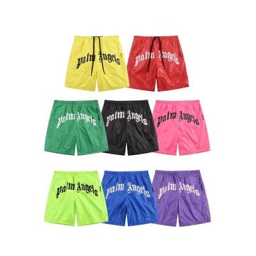 Palm棕櫚天使速干面料Angels字母印花男女夏季薄短褲休閑五分褲子