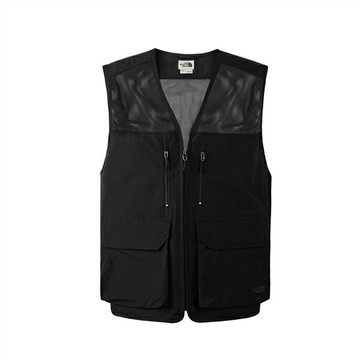 美國[The North Face]M UTILITY CAMP VEST /透氣多口袋背心《長毛象休閒旅遊名店》